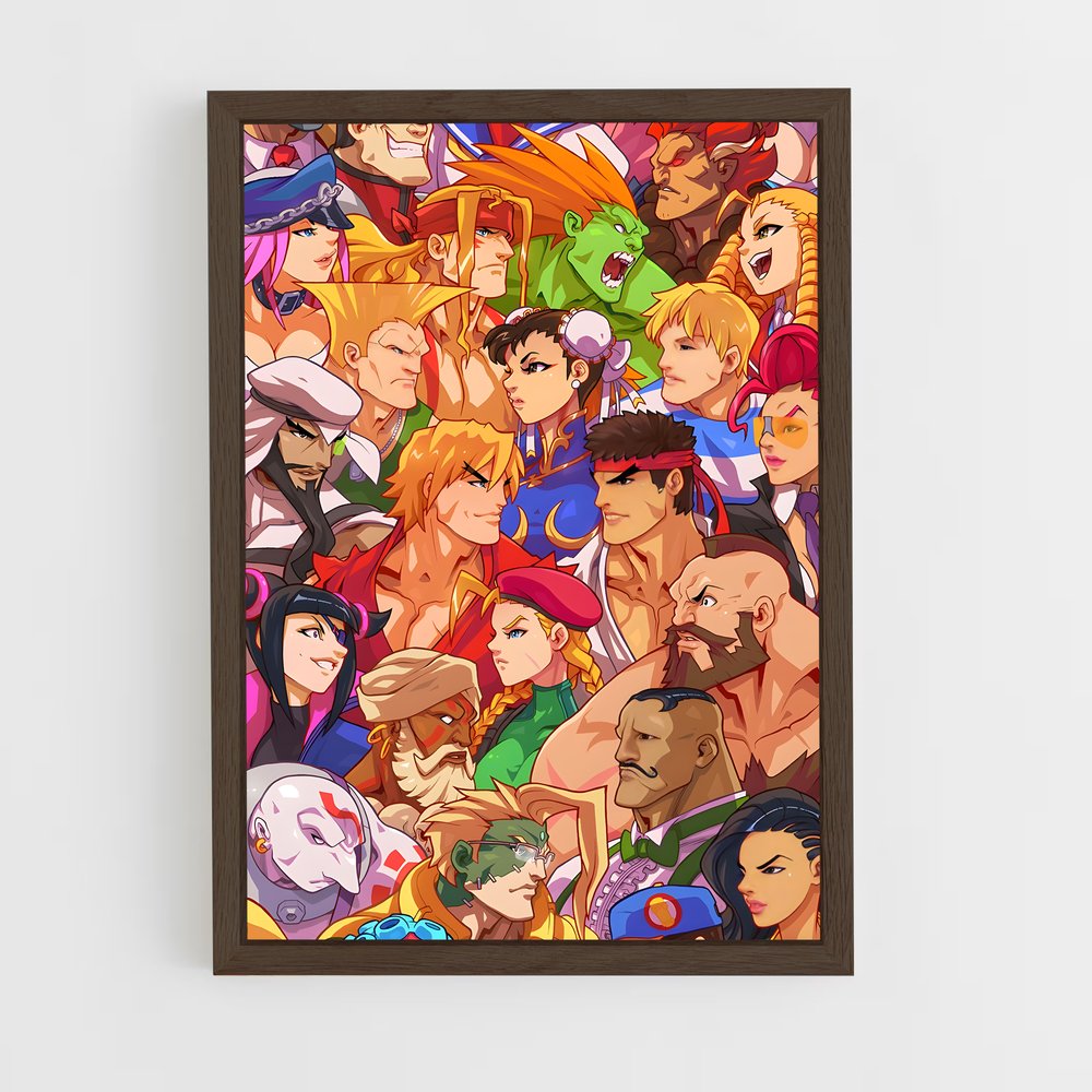 Poster Rumble Royale – affiche Street Fighter (vue 5)